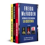 Pack Freida McFadden (contiene: La mujer de arriba | Tras la puerta | Nunca mientas)