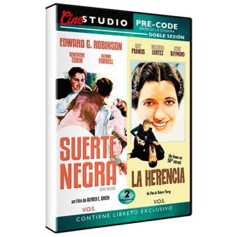 Suerte negra (Dark Hazard) V.O.S. + La herencia (The House on 56th Street) (V.S.O.) - DVD