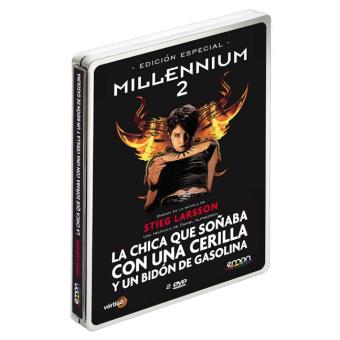 Millennium 2: La chica que soñaba con una cerilla y un bidón de gasolina Ed Especial Steelbook DVD
