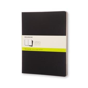 Diario Moleskine Cahier XXL Liso Negro