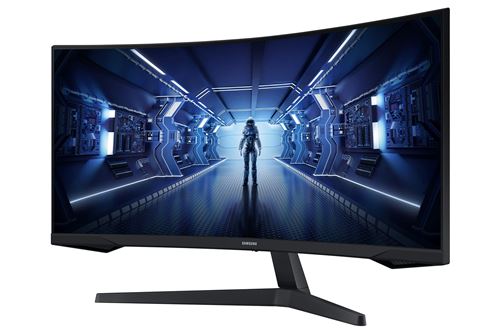Samsung Monitor Gaming Curvo Odyssey C34g55twwp 34'' Uwqhd 165Hz
