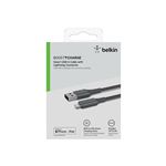 Cable Belkin Boost Charge Smart LED Gris 1,2 m
