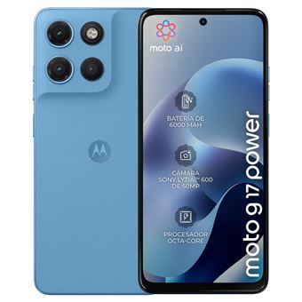 Motorola Moto g17 power 6,72" 256GB Alaskan blue
