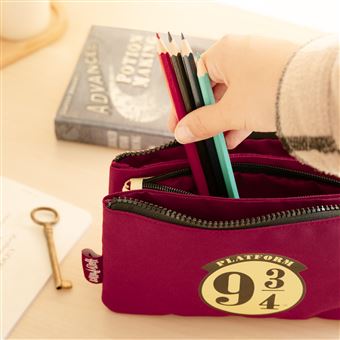 Cerdá Life's Little Moments - Astuccio Portapenne Harry Potter Casa Grifondoro - 20 Cm - Licenza Ufficiale Warner Bros