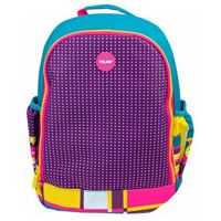 Milan Mochila escolar pequeña Underground rosa