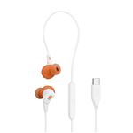 Auriculares deportivos JBL Endurance Run 3 USB-C Blanco y Naranja