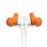 Auriculares deportivos JBL Endurance Run 3 USB-C Blanco y Naranja