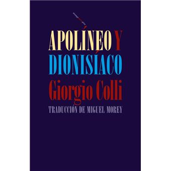 Apolíneo y Dionisiaco