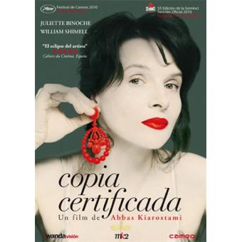 Copia certificada - DVD