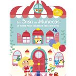 Mi mundo para colorear con adhesivos. La casa de muñecas