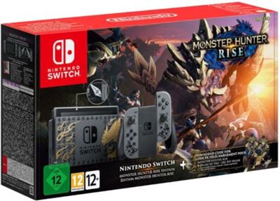 Consola Nintendo Switch Edición Monster Hunter Rise