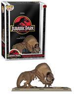 Default Constructor Figura Funko Jurassic Park T-Rex Y Velocirraptor + Poster