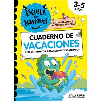 Escuela De Monstruos Cuaderno De Vacaciones