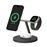 Estación de carga inalámbrica 3en1 Belkin BoostCharge Pro 15W Negro