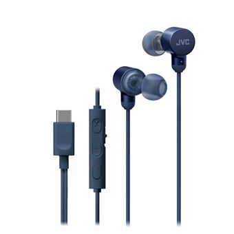 Auriculares JVC HA-FR29UC In Ear USB-C Azul metalizado