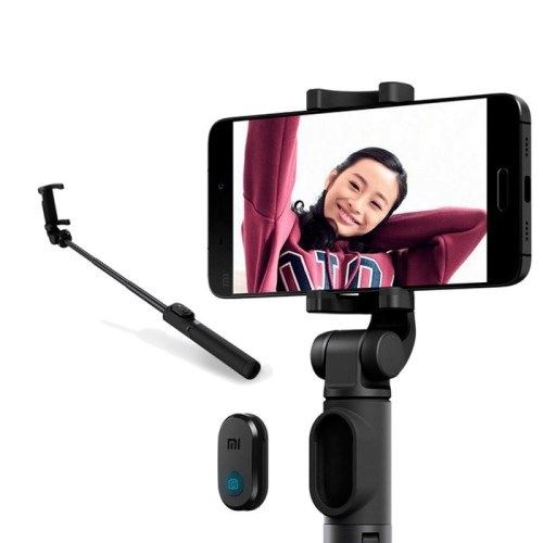 Palo Selfie Inalámbrico Smartphone 2 en 1 Trípode, con Mando Bluetooth -  Blanco - Spain
