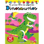 Dinosaurios-mi primer libro de pega
