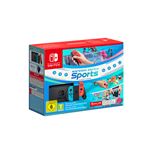Pack Consola Nintendo Switch Azul/Rojo + Switch Sports + Cinta pierna + Suscripción 3 meses