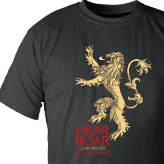 Camiseta Juego de tronos Lannister Negra XL Camiseta Fnac
