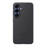 Funda de silicona Samsung Negra para Galaxy S25