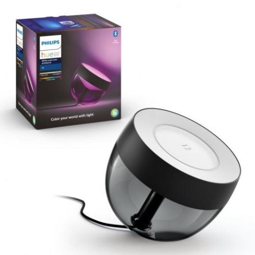 Philips Negro Lámpara De Mesa Hue Iris
