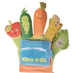 LIBRO GUANTE Frutas y hortalizas: ¡Cinco al día!