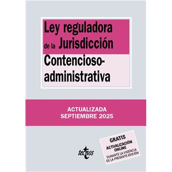 Ley reguladora de la Jurisdicción Contencioso-administrativa