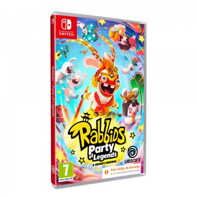 Ubisoft Rabbids Party Legends Nintendo Switch - Código De Descarga