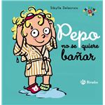 Pepo no se quiere bañar