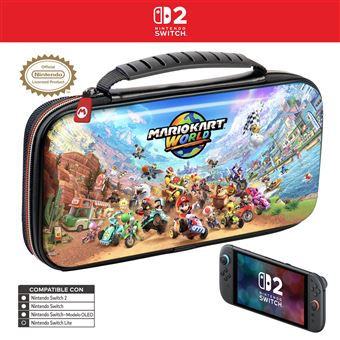 Estuche de transporte Deluxe Travel NS212MKW Mario Kart World para Nintendo Switch 2 