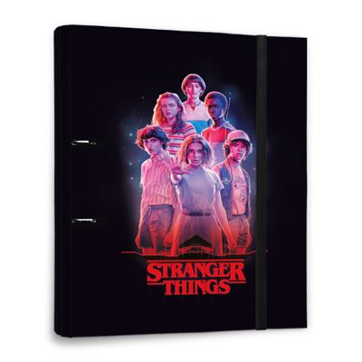 Carpeta Erik 2 anillas Premium Stranger Things