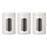 Tarros con ventana Brabantia 1,4 L Blanco Kit_0