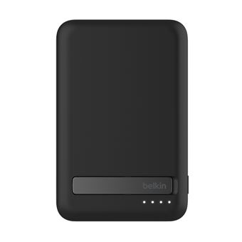 Powerbank magnético Belkin BoostCharge Pro 5000mAh con Qi2 y MagSafe 15W Negro