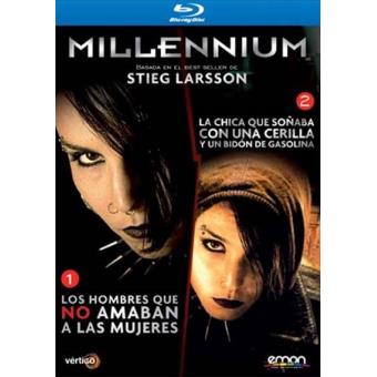 Pack Millennium: Los hombres que no amaban a las mujeres + La chica que soñaba con una cerilla y un bidón de gasolina - Blu-Ray