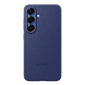Funda de silicona Samsung Azul para Galaxy S25