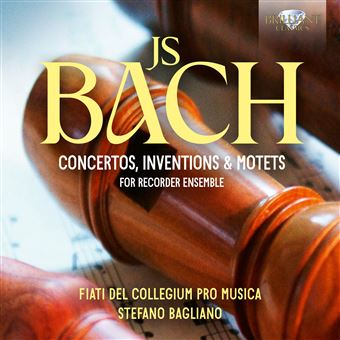 Bach. Conc Inventions & Motets Records - CD