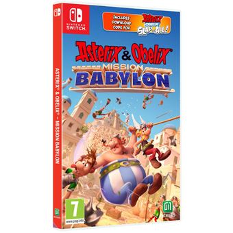 Asterix & Obelix: Mission Babylon Day One Edition + Código de descarga Asterix & Obelix Slap Them All Nintendo Switch