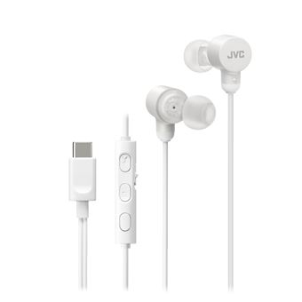 Auriculares JVC HA-FR29UC In Ear USB-C Blanco metalizado