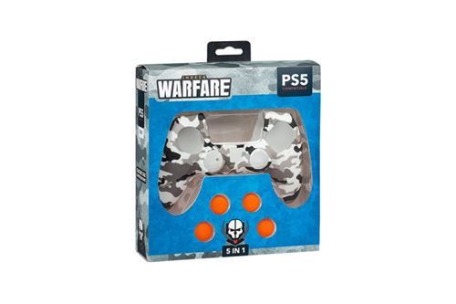 Kit Accesorios mando PS5 Indeca Warfare 2021. Playstation 5