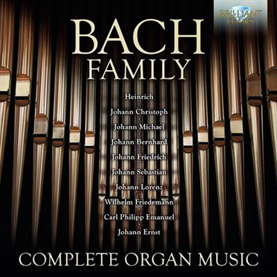 Complete Organ Music 24 cd bach