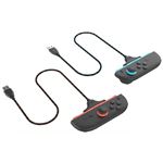 Pack 2 Cables Blackfire Play&Charge para mandos Joy-Con 2 de Nintendo Switch 2