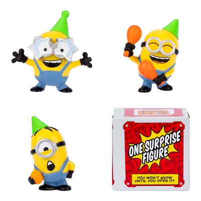 Pack de 4 figuras gru 4 party bus