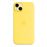 Funda de silicona con MagSafe Apple Amarillo canario para iPhone 14 Plus
