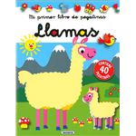 Llamas-mi primer libro de pegatinas