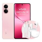 Bundle Vivo V60 Lite 5G 6,77" 256GB Pop Pink + Auriculares Noise Cancelling Vivo Buds Air3 con estuche de carga + Cargador Vivo 90W FlashCharge