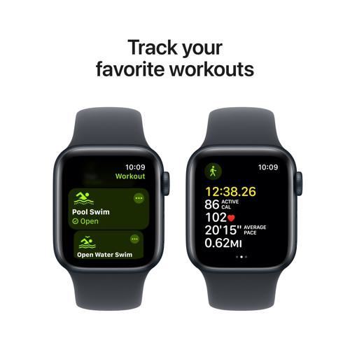 Apple Watch SE GPS + Cellular 40mm Caja Aluminio Medianoche y 