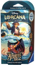 Disney lorcana: azurite sea starter deck a - emerald & steel