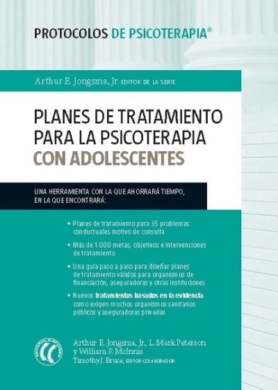 Planes De Tratamiento para la psicoterapia con protocolos tapa blanda adolescentesplanes epub