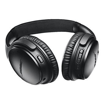 En la actualidad papi Pez anémona Auriculares Noise Cancelling Bose Quietcomfort 35 II Negro - Auriculares  Bluetooth - Los mejores precios | Fnac