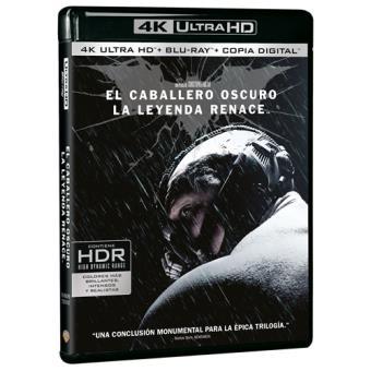 El Caballero Oscuro. La leyenda renace - UHD + Blu-Ray